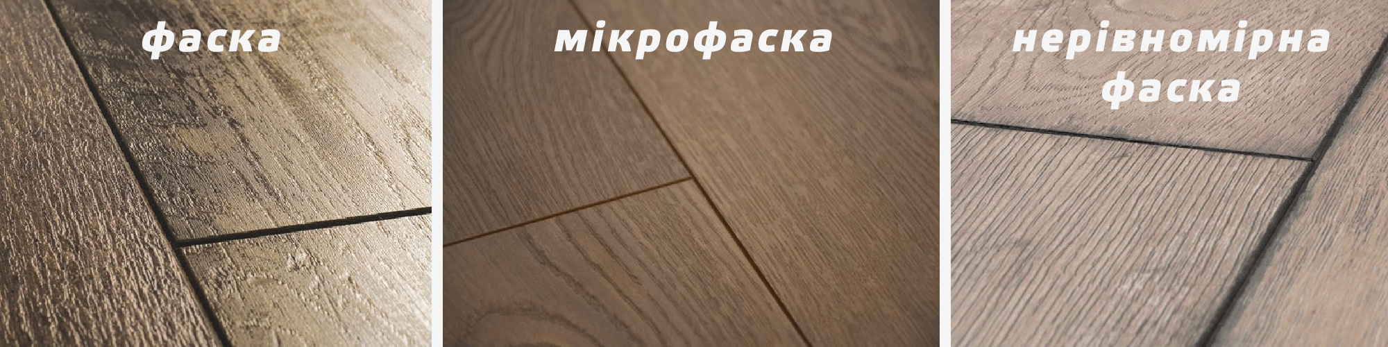 Ламінат з фаскою. Що таке фаска і для чого потрібна?
